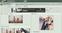 Desktop Screenshot of kirinakumachi.deviantart.com