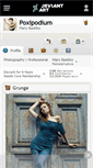 Mobile Screenshot of poxipodium.deviantart.com