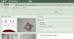 Desktop Screenshot of n-forest.deviantart.com