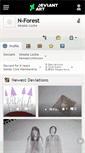 Mobile Screenshot of n-forest.deviantart.com