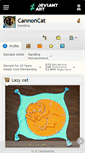 Mobile Screenshot of cannoncat.deviantart.com
