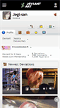 Mobile Screenshot of jegi-san.deviantart.com