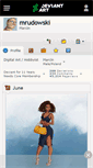 Mobile Screenshot of mrudowski.deviantart.com