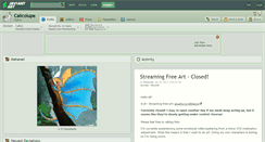 Desktop Screenshot of calicolupe.deviantart.com