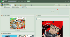 Desktop Screenshot of newkon.deviantart.com