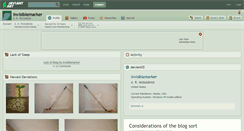 Desktop Screenshot of invisiblemarker.deviantart.com