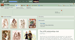 Desktop Screenshot of lotr-ships.deviantart.com