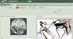 Desktop Screenshot of darkangel6.deviantart.com