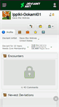 Mobile Screenshot of ippiki-ookami01.deviantart.com