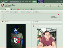 Tablet Screenshot of m-charalambous.deviantart.com