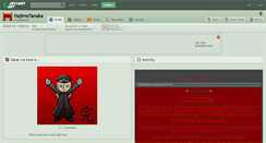 Desktop Screenshot of hajimetanaka.deviantart.com