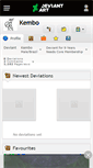 Mobile Screenshot of kembo.deviantart.com