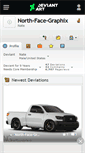 Mobile Screenshot of north-face-graphix.deviantart.com