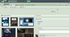 Desktop Screenshot of dineinhell.deviantart.com
