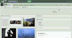 Desktop Screenshot of imroz.deviantart.com