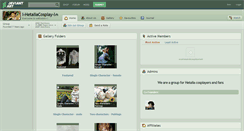 Desktop Screenshot of l-hetaliacosplay-l.deviantart.com