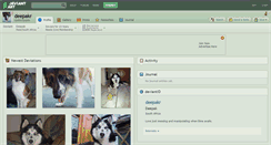 Desktop Screenshot of deepakr.deviantart.com
