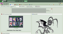 Desktop Screenshot of nerostreet.deviantart.com