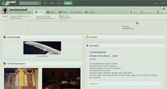 Desktop Screenshot of liengreenleaf.deviantart.com