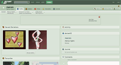 Desktop Screenshot of marcen.deviantart.com