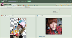 Desktop Screenshot of deathly-sora.deviantart.com