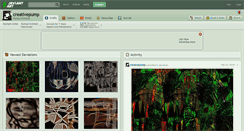Desktop Screenshot of creativepump.deviantart.com