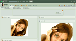 Desktop Screenshot of baxxx.deviantart.com