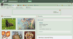 Desktop Screenshot of friskers.deviantart.com