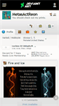 Mobile Screenshot of metasactreon.deviantart.com