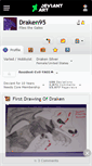 Mobile Screenshot of draken95.deviantart.com