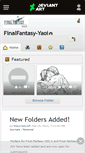 Mobile Screenshot of finalfantasy-yaoi.deviantart.com