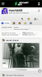 Mobile Screenshot of maxride88.deviantart.com