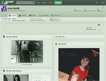 Tablet Screenshot of maxride88.deviantart.com