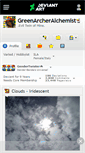 Mobile Screenshot of greenarcheralchemist.deviantart.com