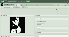 Desktop Screenshot of blacklightbombshell.deviantart.com