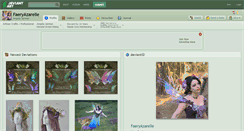 Desktop Screenshot of faeryazarelle.deviantart.com