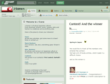 Tablet Screenshot of j-scene.deviantart.com