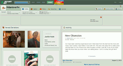 Desktop Screenshot of hidanlover94.deviantart.com