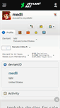 Mobile Screenshot of medli.deviantart.com