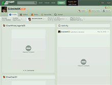 Tablet Screenshot of eclesi4stik.deviantart.com