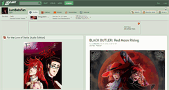 Desktop Screenshot of lumbabsfan.deviantart.com