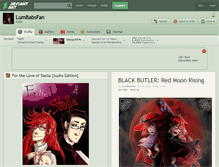 Tablet Screenshot of lumbabsfan.deviantart.com
