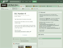 Tablet Screenshot of cod-black-ops.deviantart.com