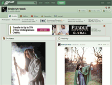 Tablet Screenshot of lindowyn-stock.deviantart.com