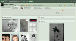 Desktop Screenshot of howtodrawitall.deviantart.com