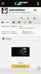 Mobile Screenshot of jelliclekitten.deviantart.com