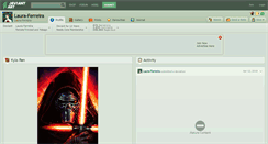Desktop Screenshot of laura-ferreira.deviantart.com