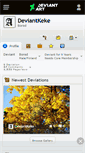 Mobile Screenshot of deviantkeke.deviantart.com