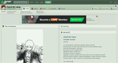 Desktop Screenshot of chand-de-vamp.deviantart.com