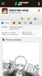Mobile Screenshot of chand-de-vamp.deviantart.com